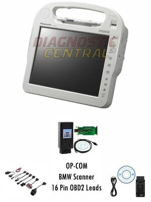 Panasonic CF-H2 Professional Auto Diagnostic Tablet Kit For Cars, HGV’s, Buses & Trailers