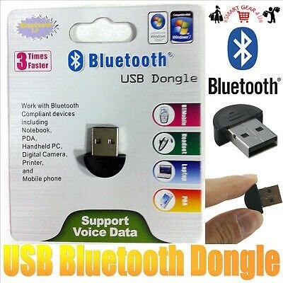 USB Bluetooth Dongle Adapter EDR Tiny For All Versions Of Windows