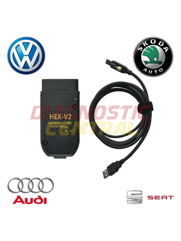 VW VOLKSWAGEN AUDI SEAT SKODA Diagnostic Coding & Scanner Kit OBD 2
