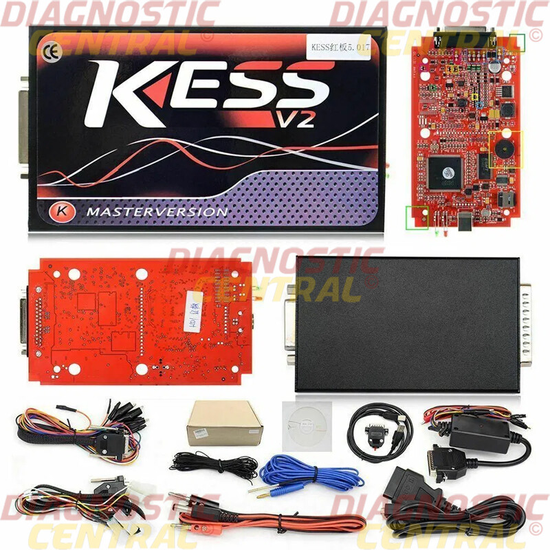 Kess V2 ECU Programmer Online Version Red PCB V5.017 KESS V2.47