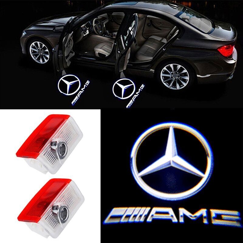 For BMW 2x LED Car Door Logo Light Courtesy Laser Projector Puddle