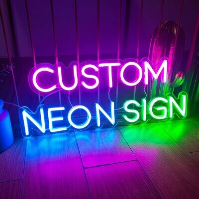 ​Custom Neon Sign Lights - Cut to shape