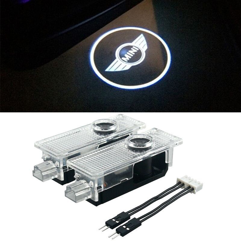 2x LED Door Laser Projector Logo Shadow Puddle Ghost Courtesy Lights for BMW