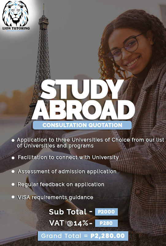 Study Abroad Consultation