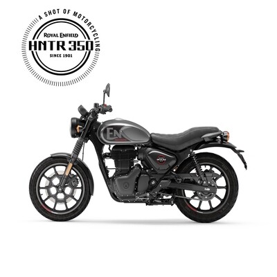 Royal Enfield HNTR 350 Dapper Grey Royal Enfield HNTR 350 Dapper Grey