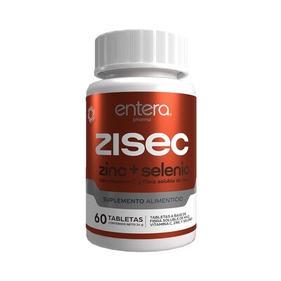Zisec | Citrato de Zinc, Selenio de Metionina y Vitamina C
