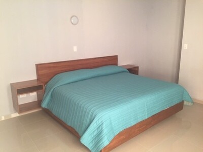 Habitación sencilla con cama king size