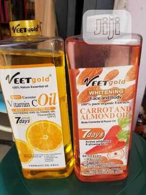 Veet Gold Vitamin C and Carrot and Almond Oil