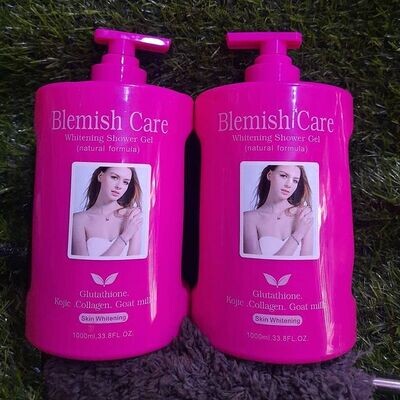 Blemish Care Whitening Shower Gel....  Glutathione, Kojic, Collagen, Goat Milk.... ( 1000ml).....