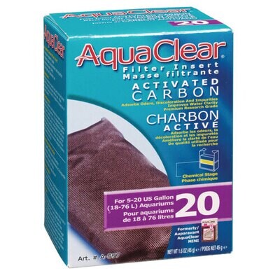 AquaClear Filter Insert Carbon Activated 20