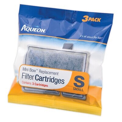 Aqueon Small Cartridge 3 Pack