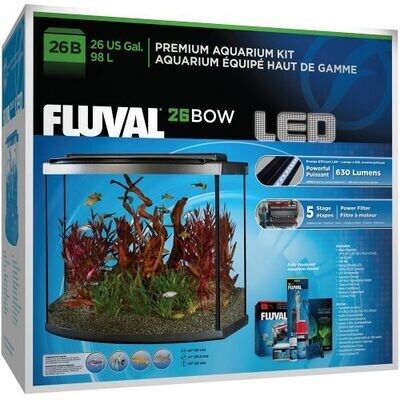 Fluval Bow LED Aquarium Kit 26Gal