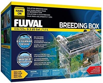Fluval Hang-On Breeding Box 0.3Gal