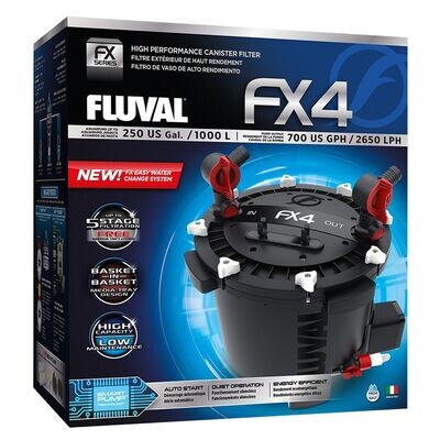 Fluval FX4 High Performance Canister Filter 250Gal
