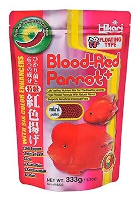 Hikari Blood Red Parrot 11.70oz Mini Pellets