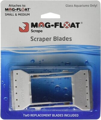 Mag-Float 2 Pk Scraper Blades Small/Medium