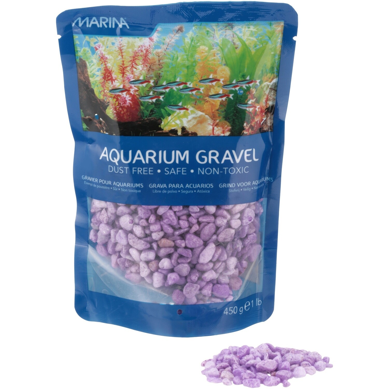 Marina Aquarium Gravel Purple 450gr