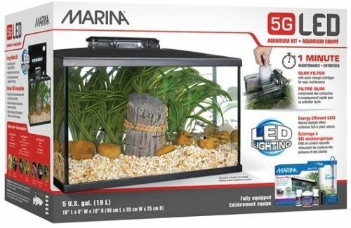 Marina LED Aquarium Kit 5Gal