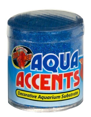 Zoo Med Aqua Accents - Ballistic Blue Sand 0.5lb