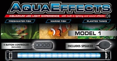 Zoo Med AquaEffects LED Model One - Aquarium Fixture 24"/10W