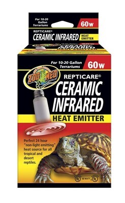 Zoo Med Ceramic Heat Emitter (10-20Gal) 60W