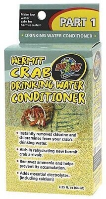 Zoo Med Hermit Crab Drinking Water Conditioner 2.25oz Par1