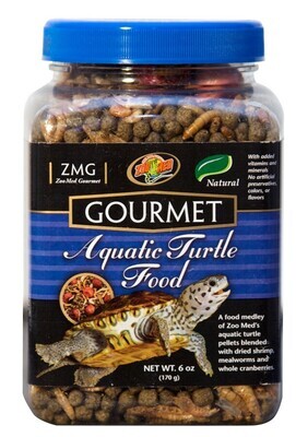 Zoo Med Gourmet Aquatic Turtle Food 6oz