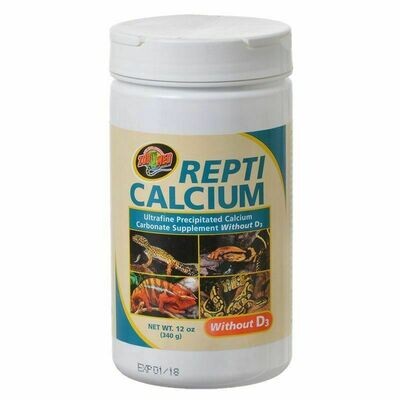 Zoo Med Repti Calcium Without D3 - 12oz