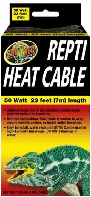 Zoo med Repti Heat Cable 23Ft - 50W