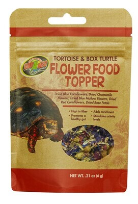 Zoo Med Tortoise Flower Food Topper 0.21oz