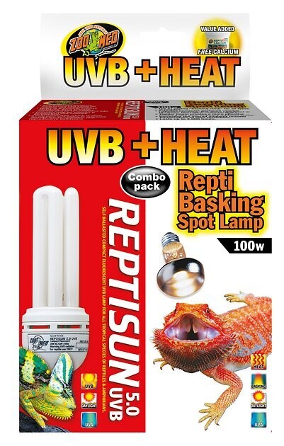 Zoo Med UBV + Heat Combo Pack