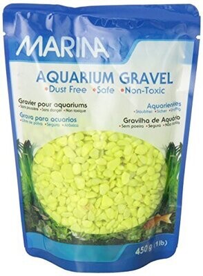 Marina Aquarium Gravel Lime 450gr