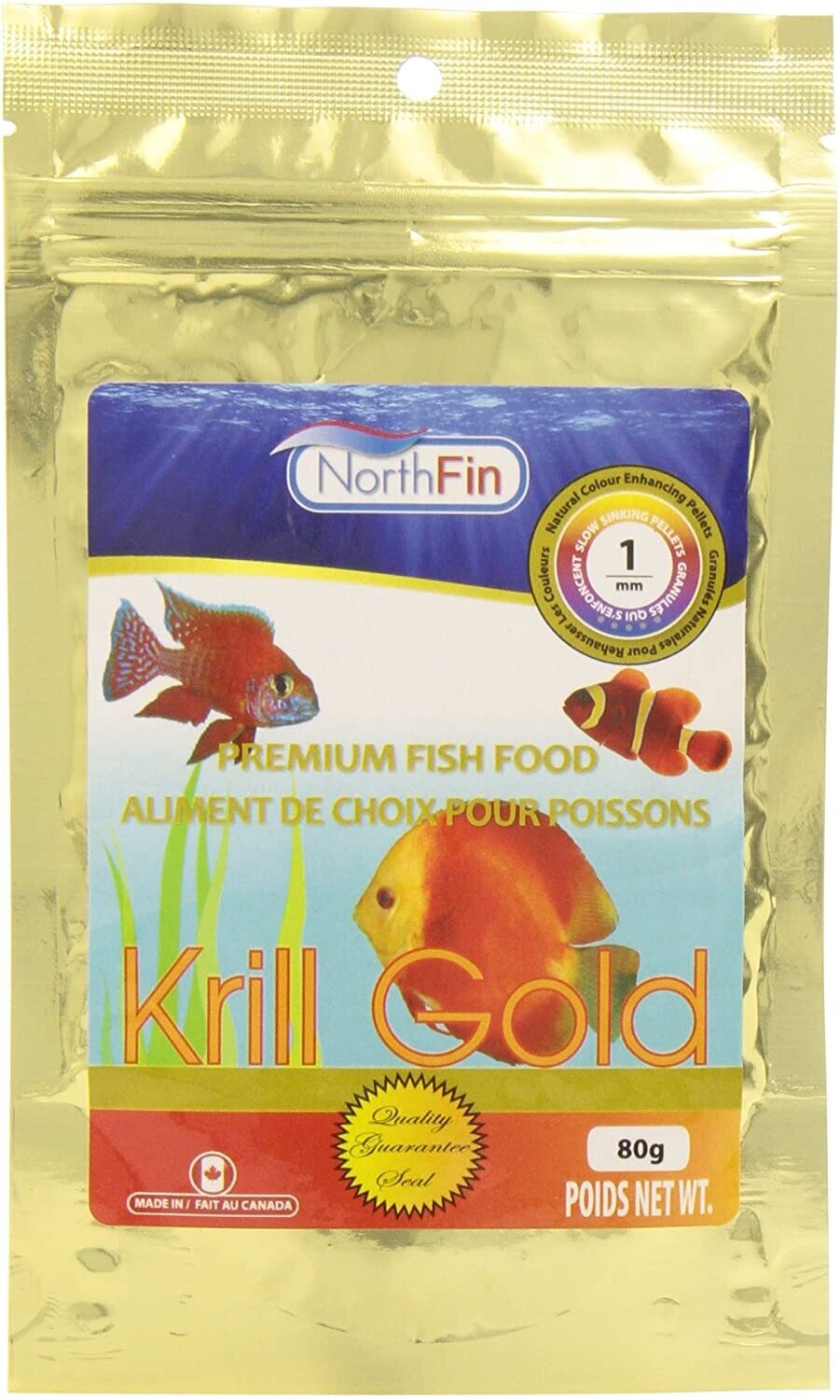 NorthFin Krill Gold Formula 1mm 80gr
