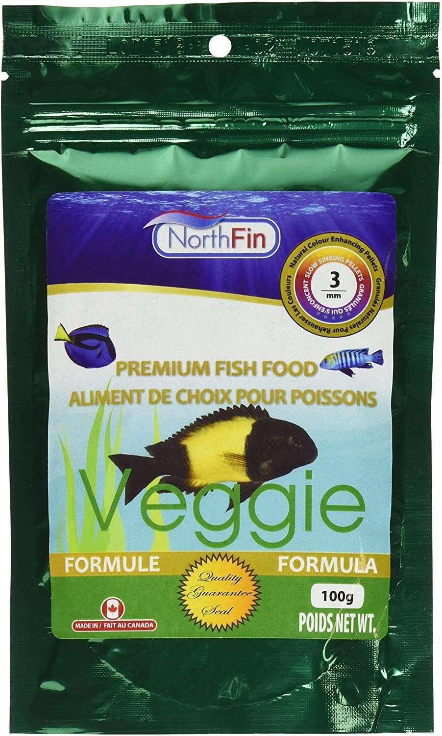 NorthFin Veggie Formula 3mm 100gr