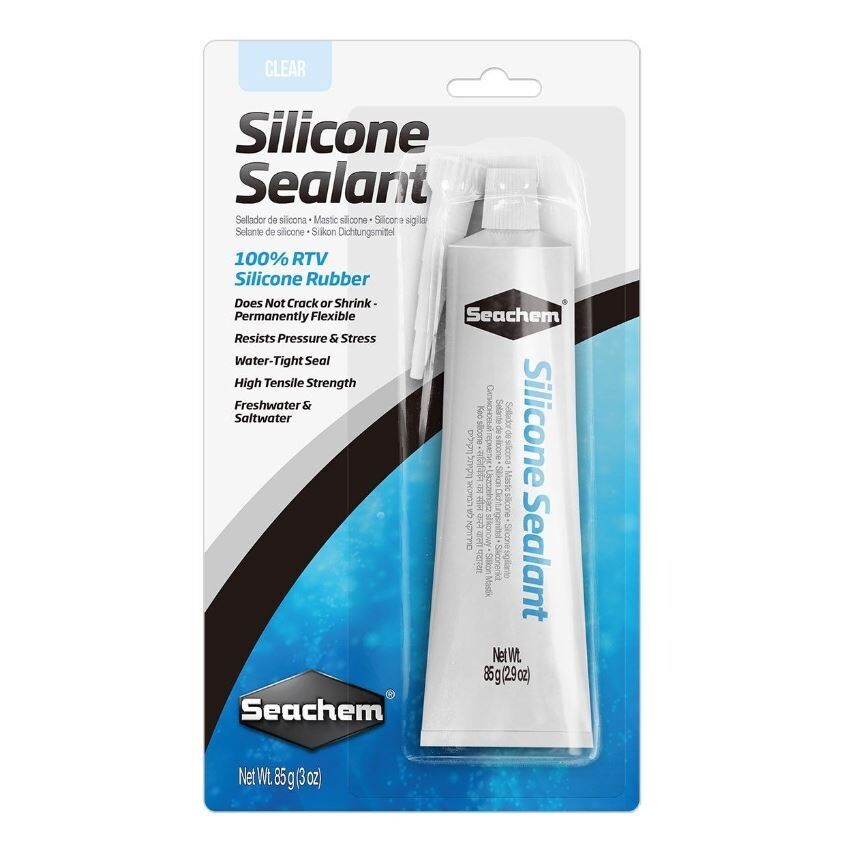 Seachem Silicone Sealant Clear 3oz