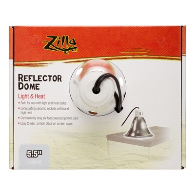 Zilla Reflector Dome Silver 5.5in