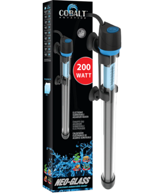 Cobalt Aquatics Neo Glass Heater 200w