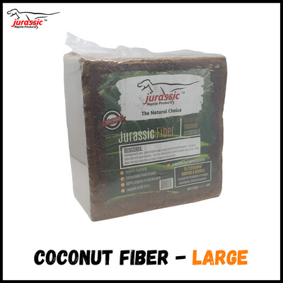 Jurassic Fiber Coconut Substrate Brick 1/2 Cf
