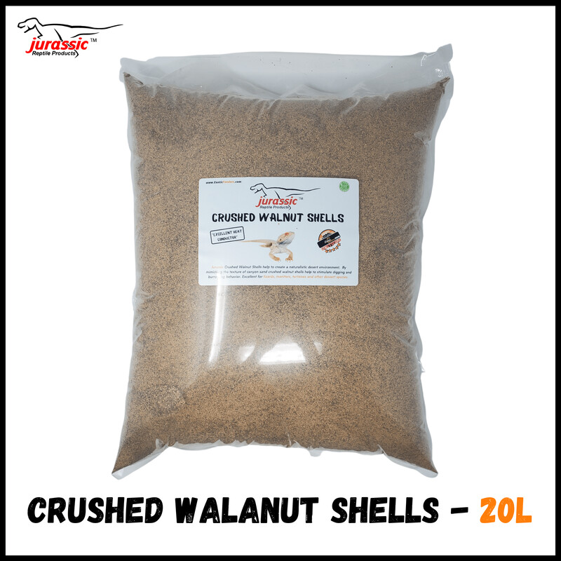 Jurassic Crushed Walnut Shells 20L