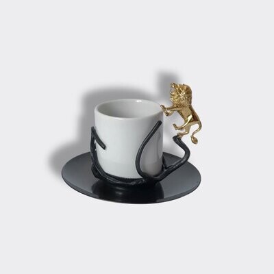 LION DECOR coffee Cups Set