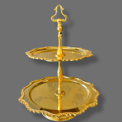 classic décor 2 Tier Tray Stand