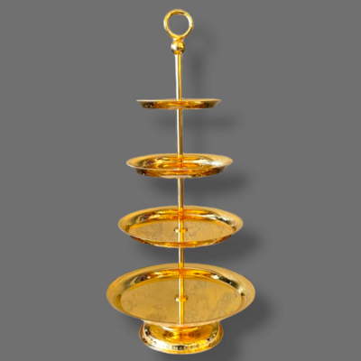 classic décor 4 Tier Tray Stand