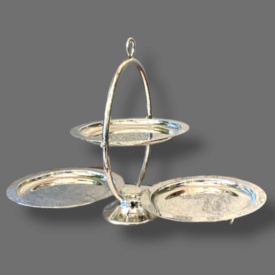 classic décor 3 Tier Tray foldable stand