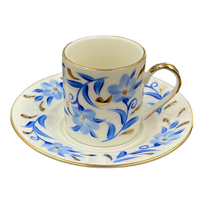 Furaya Handmade Porcelain Coffee Cups Set