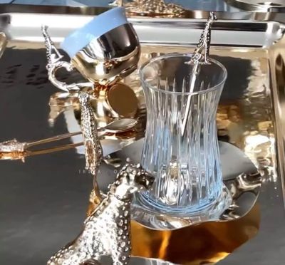 Tea Set Leopard Theme
