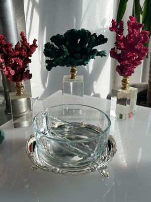 Nuts bowl with tray