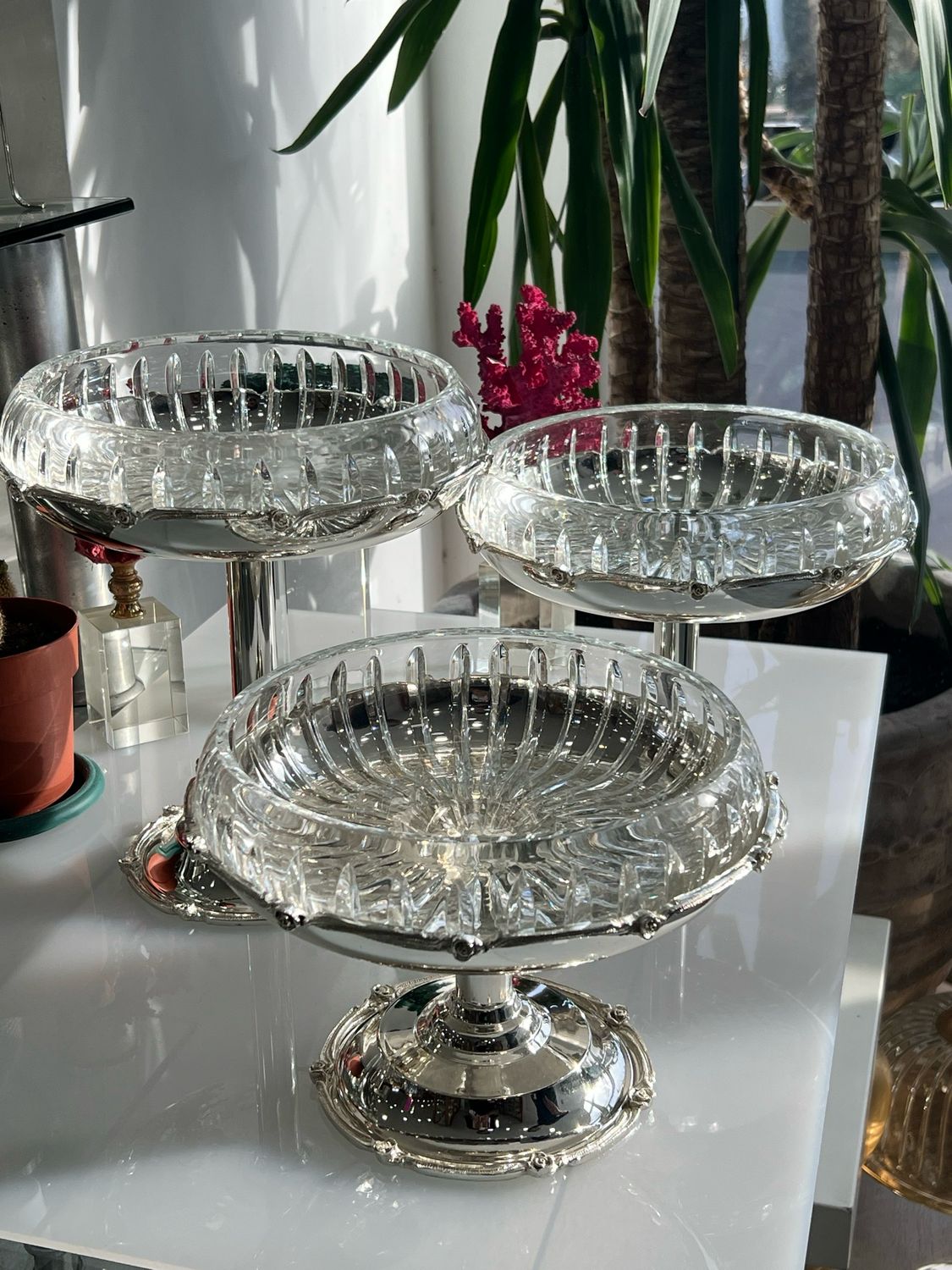Chocolate stands set