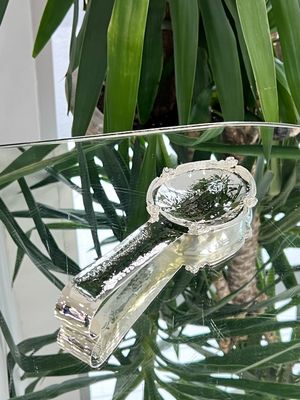 Elegant Silver-Plated Buffet Spoon Rest