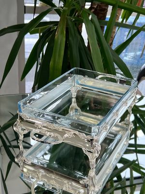 Luxury Rectangular Serving Dish with Cover