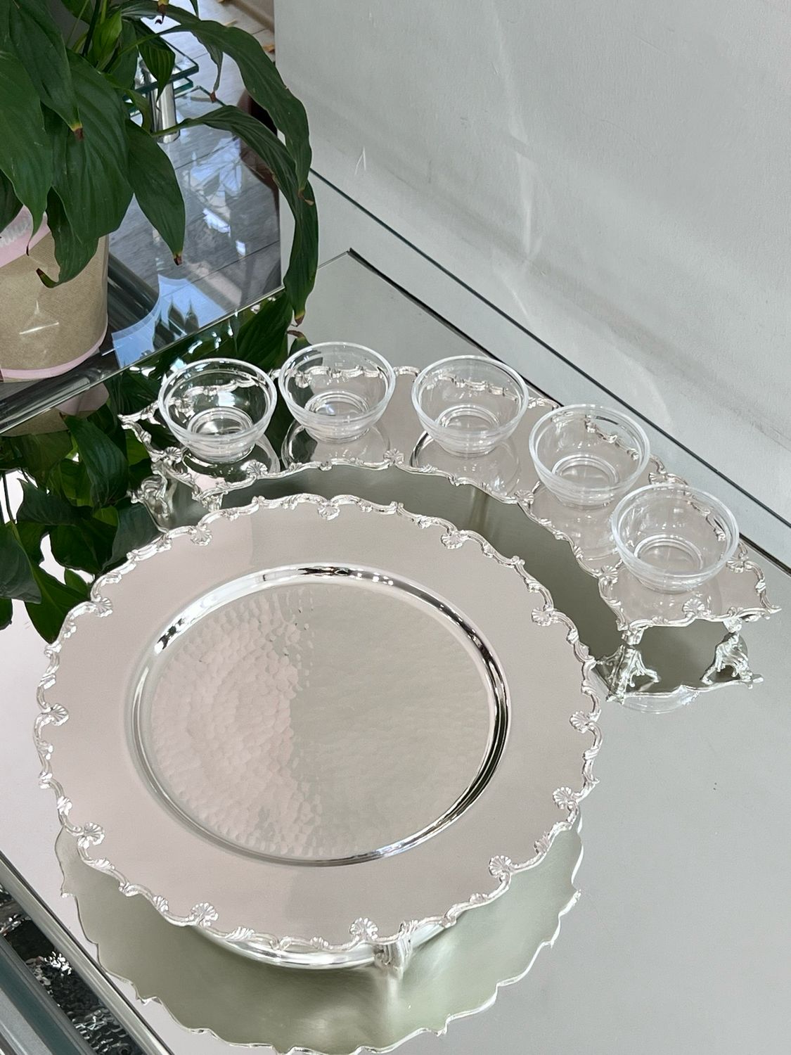 Salad Stand with Hospitality Serving Plate – Model istiridye